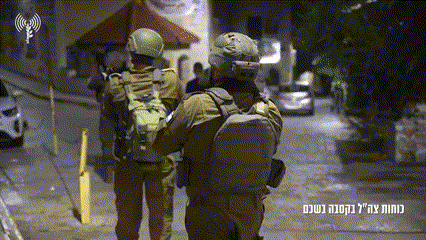 בתוך הקסבה בשכם