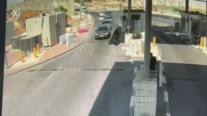 פרץ מחסום ועלה על דוקרנים: שני חשודים נעצרו בתום מרדף