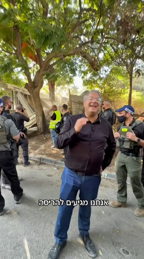 10,000 מבנים בלתי חוקיים נהרסו במסגרת מדיניות האכיפה של השר בן גביר