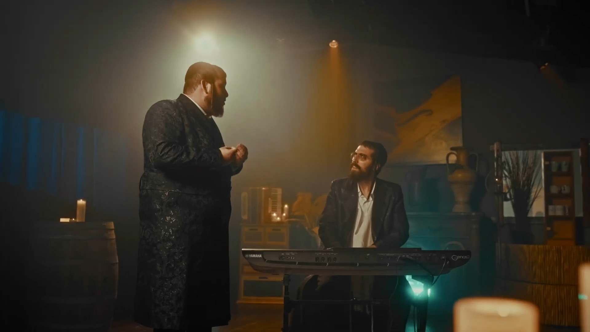 מני שטרייכר ומוישי מנדלסון בסדרת ניגונים לימים הנוראים: 'מלוך'