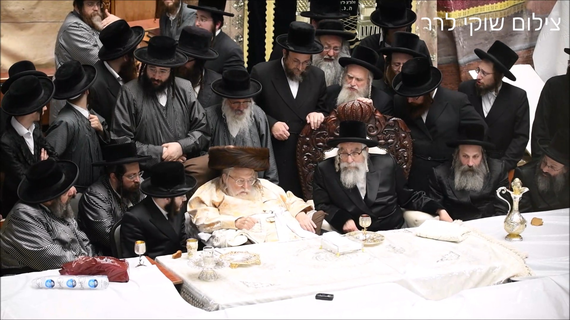 לקראת ההמראה: האדמו"ר מויז'ניץ מונסי ביקר בתולדות אברהם יצחק