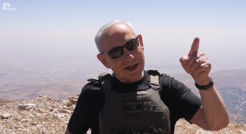 נתניהו מכתר החרמון: "קרובים להכריע את משטר הטרור באיראן"