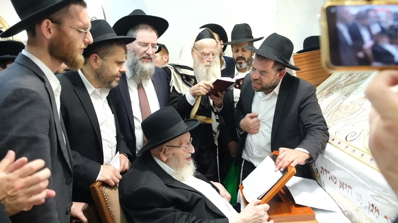 לראשונה בחייו: ראש הישיבה הגרמ"צ ברגמן במירון