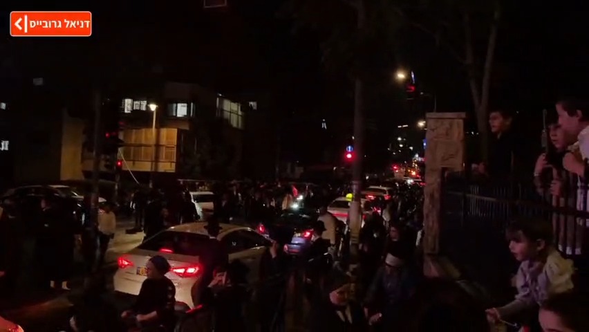 אלפים בתהלוכת ענק לכבוד אסירי עולם התורה