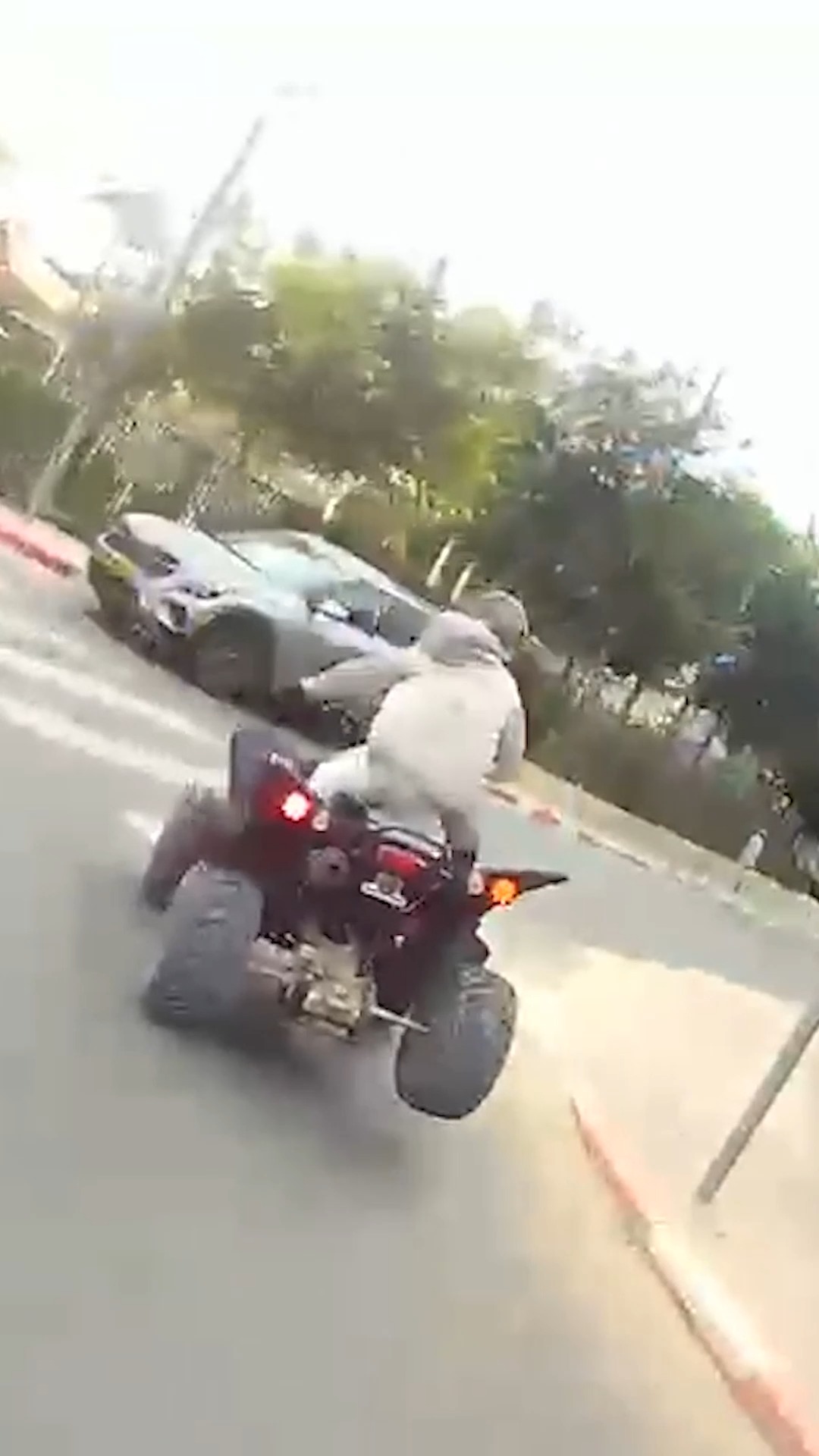 נעצר אחרי שעף מהטרקטורון: מרדף דרמטי בשדרות