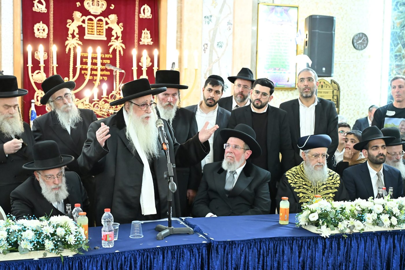 מעמד הכתרת הרב הראשי הגאון רבי קלמן בר 