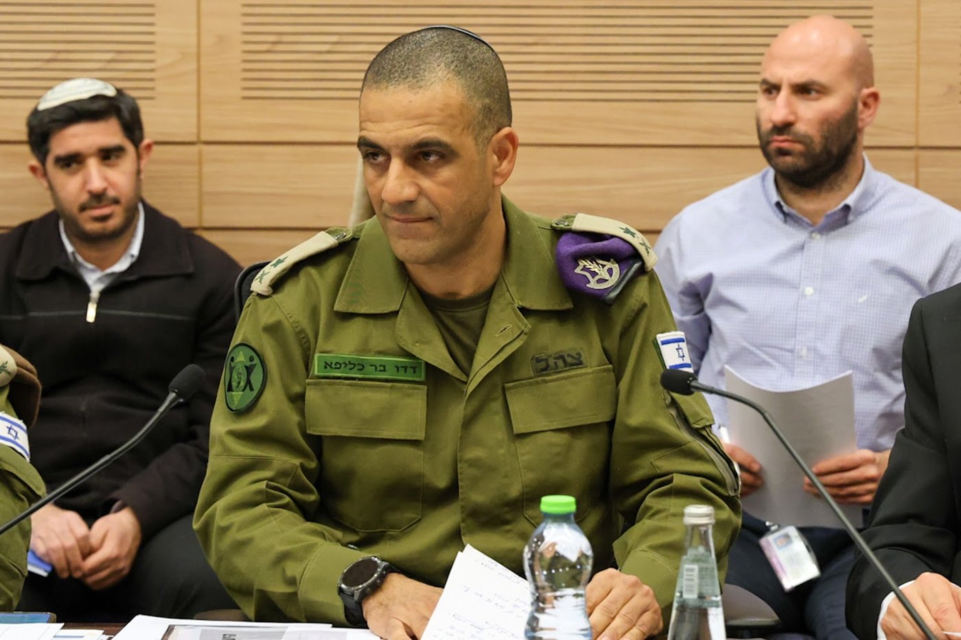 ראש אכ"א בדיון בכנסת. ארכיון