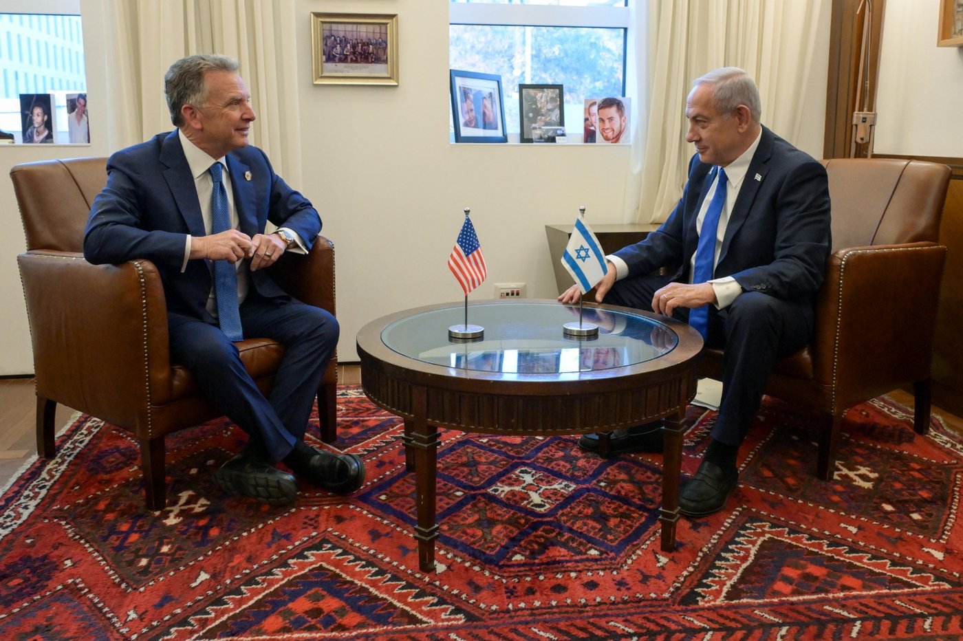 סטיב ויטקוף עם רה"מ נתניהו