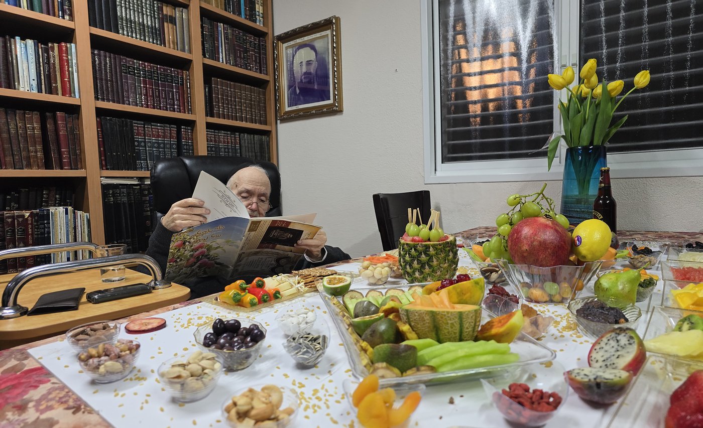 הגאון רבי מאיר מאזוז בט"ו בשבט
