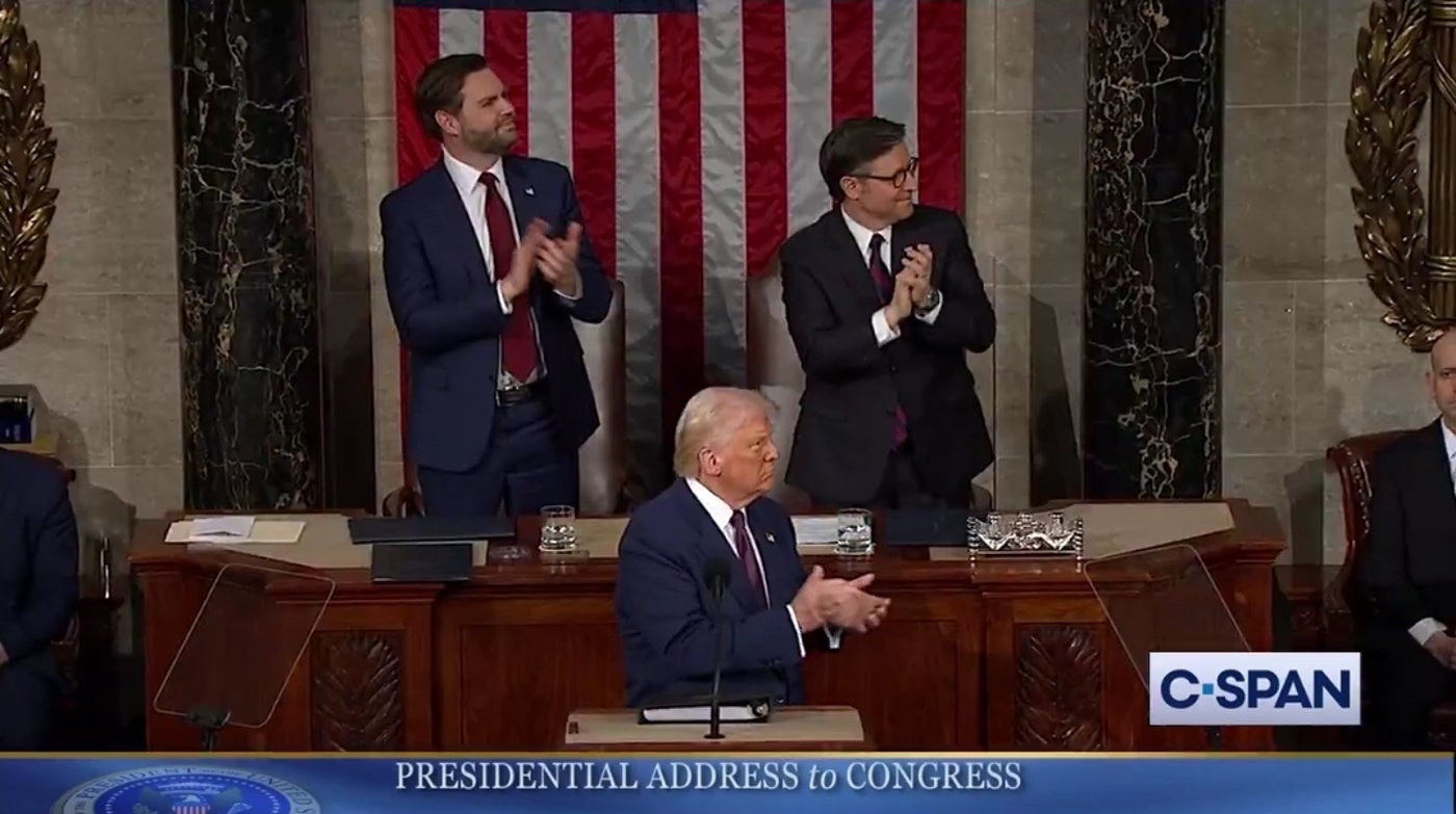 טראמפ בנאום קודם בקונגרס