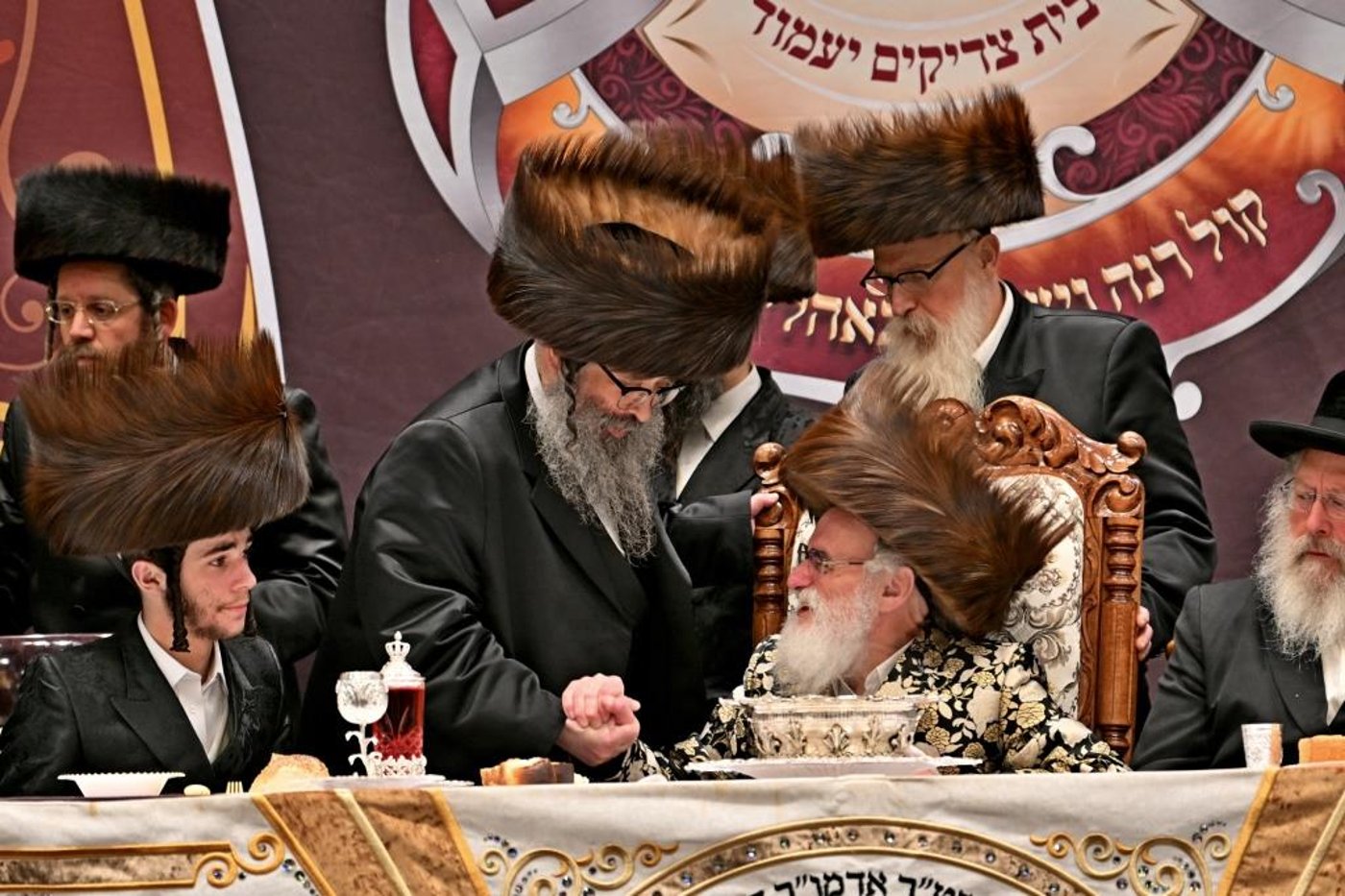 שמחת השבע ברכות בחצה"ק ויזניץ  - פרמישלאן 