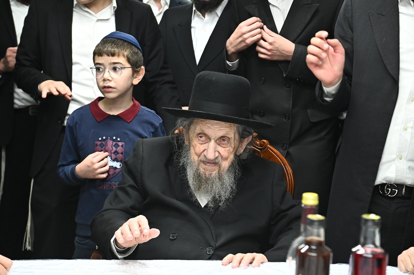שמחת אירוסי נין הגאון רבי דב לנדו
