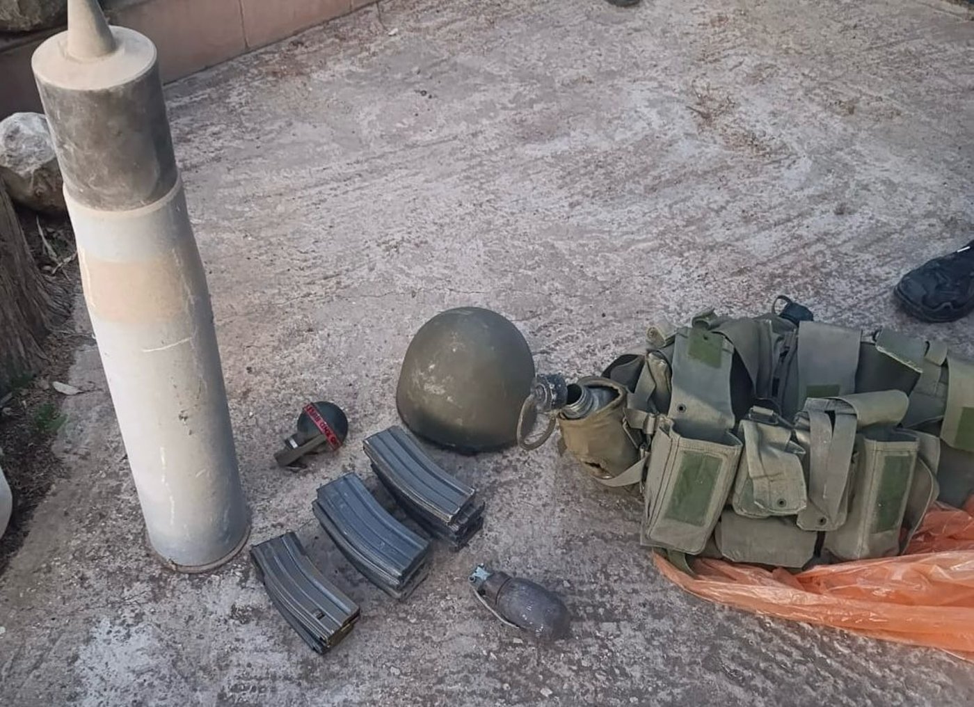 האמל"ח שנתפס בביתו של איל יפה