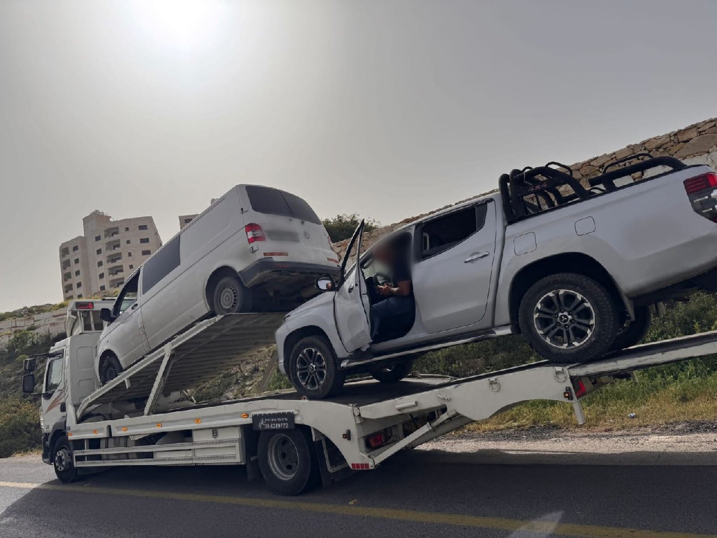 פעילות שוטרי התנועה במחוז יו"ש