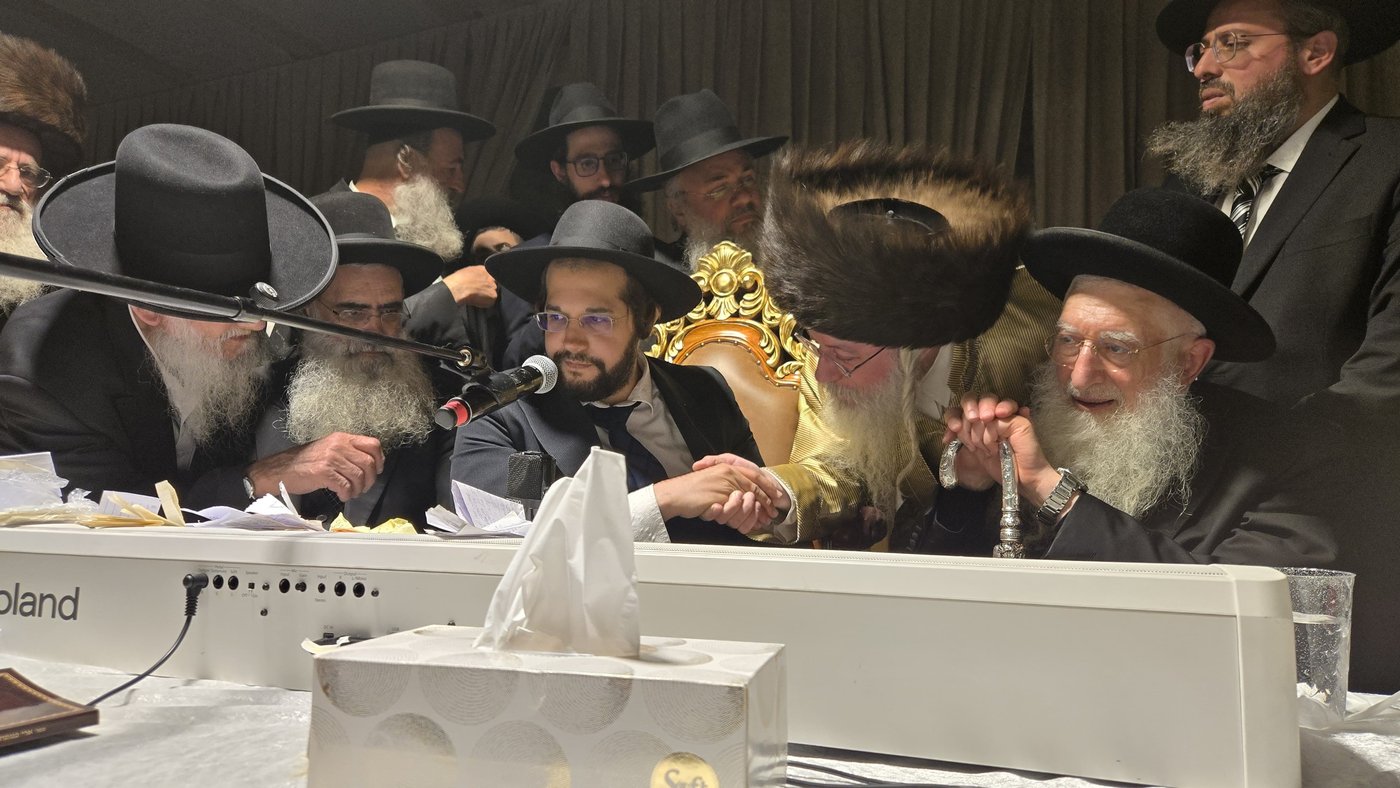 מעמד הקבלת פני רבו אצל הגאון הינוקא רבי שלמה יהודה בארי
