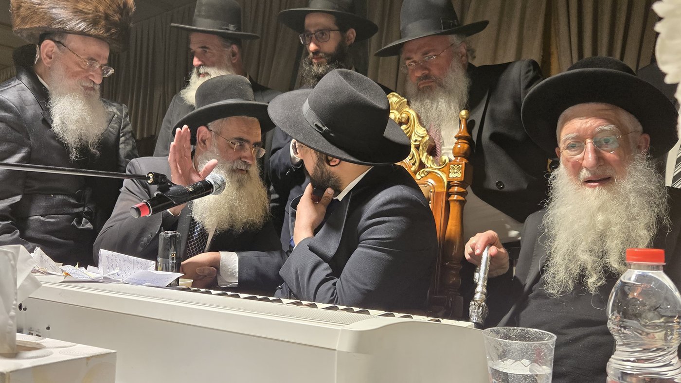 מעמד הקבלת פני רבו אצל הגאון הינוקא רבי שלמה יהודה בארי