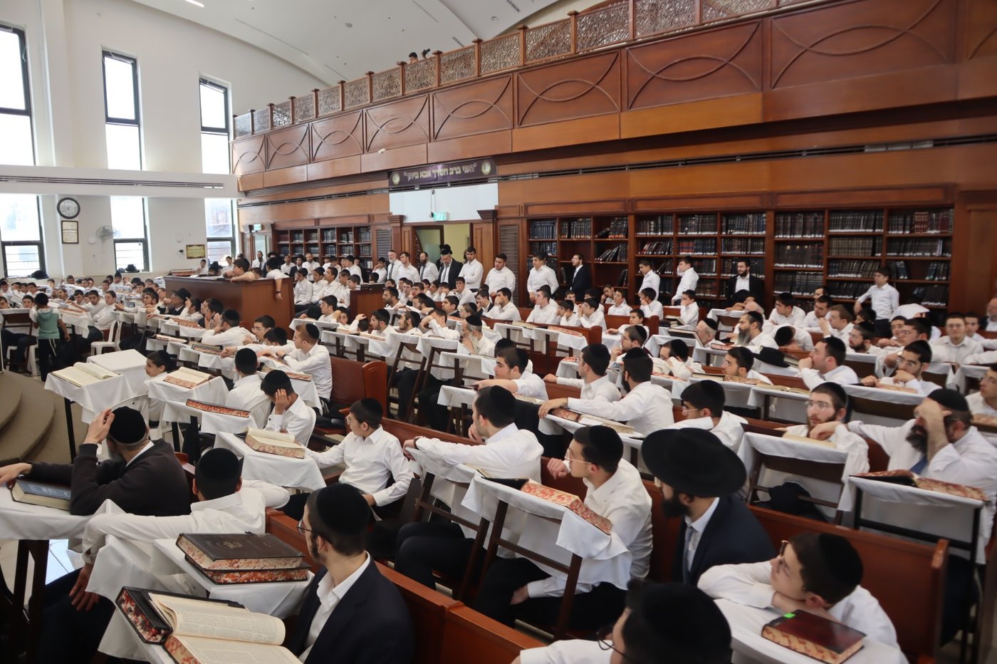 מעמד הקבלת פני רבו במודיעין עילית