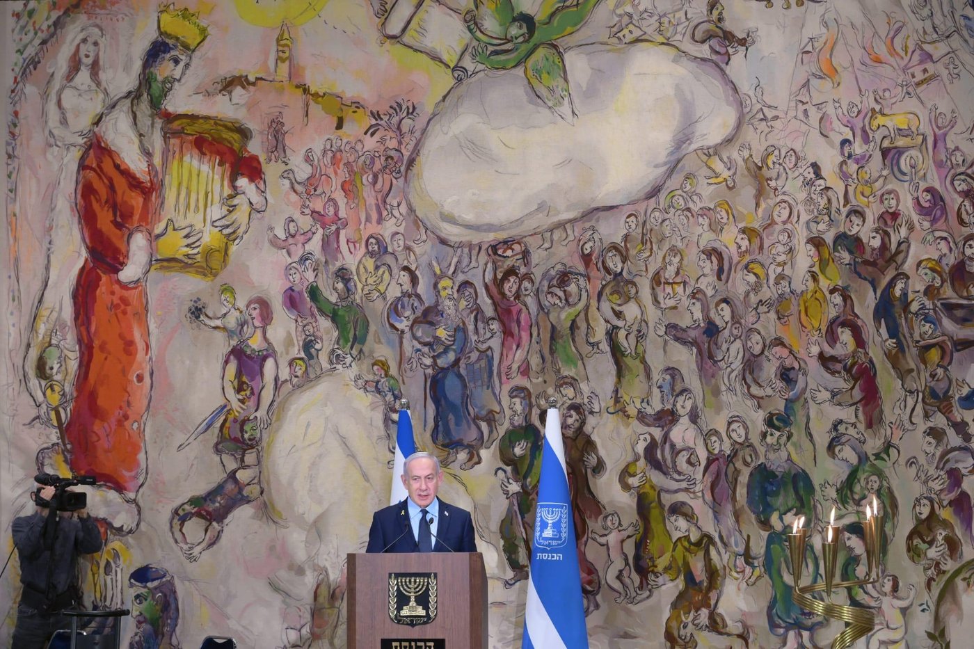 נתניהו בטקס: "חמי היה חלוץ של נובהרדוק, ישיבת עילית"