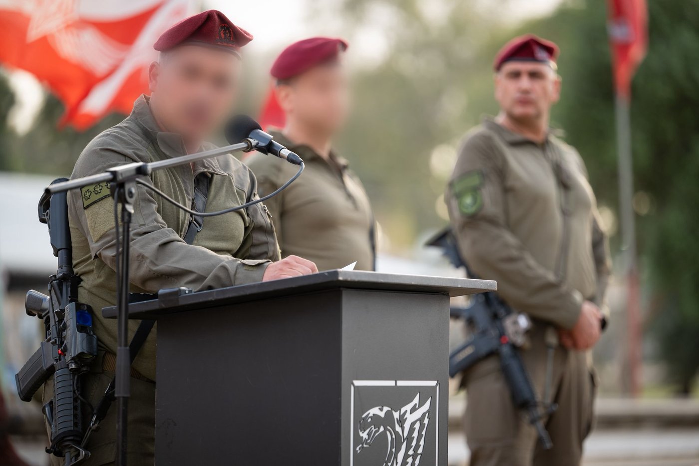 טקס חילופי מפקד חטיבת הצנחנים