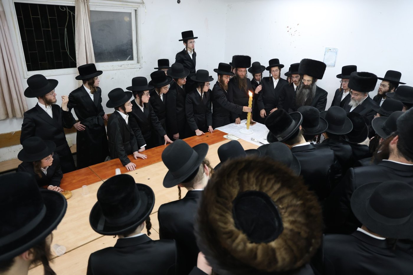 האדמו"ר מסטריקוב ירושלים בשבת התאחדות בעיה"ק צפת