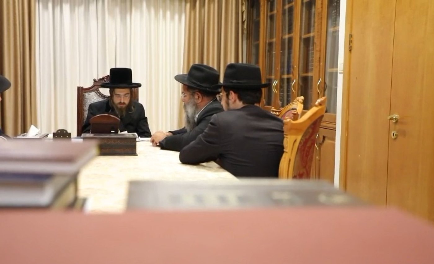 הרב משה הורוביץ אצל האדמו"ר מסאדיגורה
