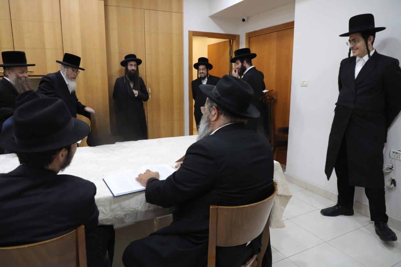 הרב משה הורוביץ אצל האדמו"ר מסאדיגורה