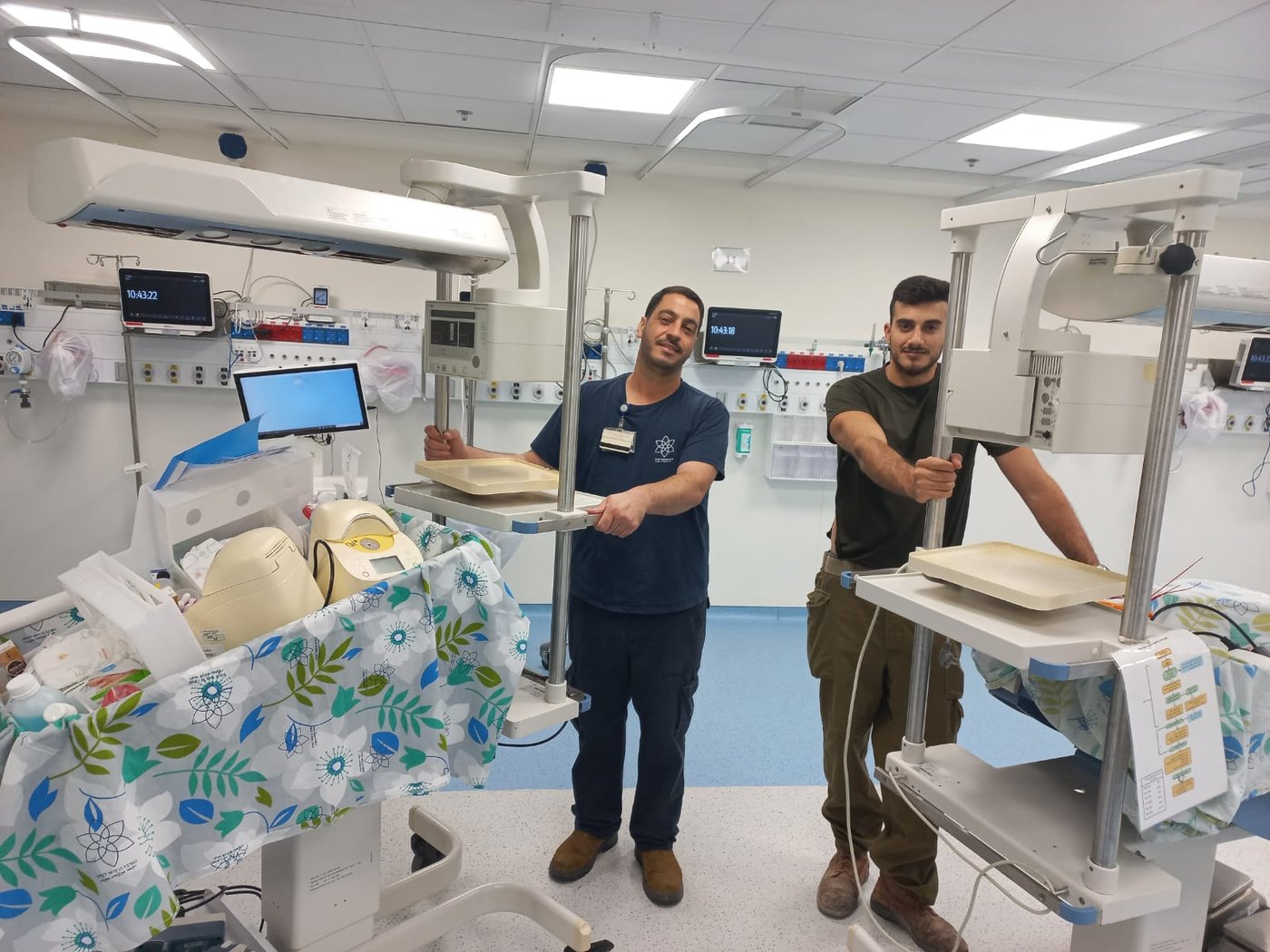 ההערכות למתכונת חירום בבית החולים איכילוב