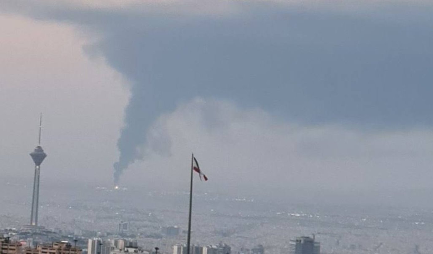 השריפה במסוף הדלק עדיין בוערת
