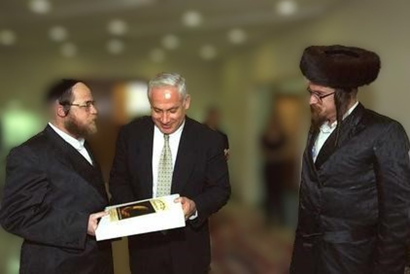 עם רה"מ נתניהו