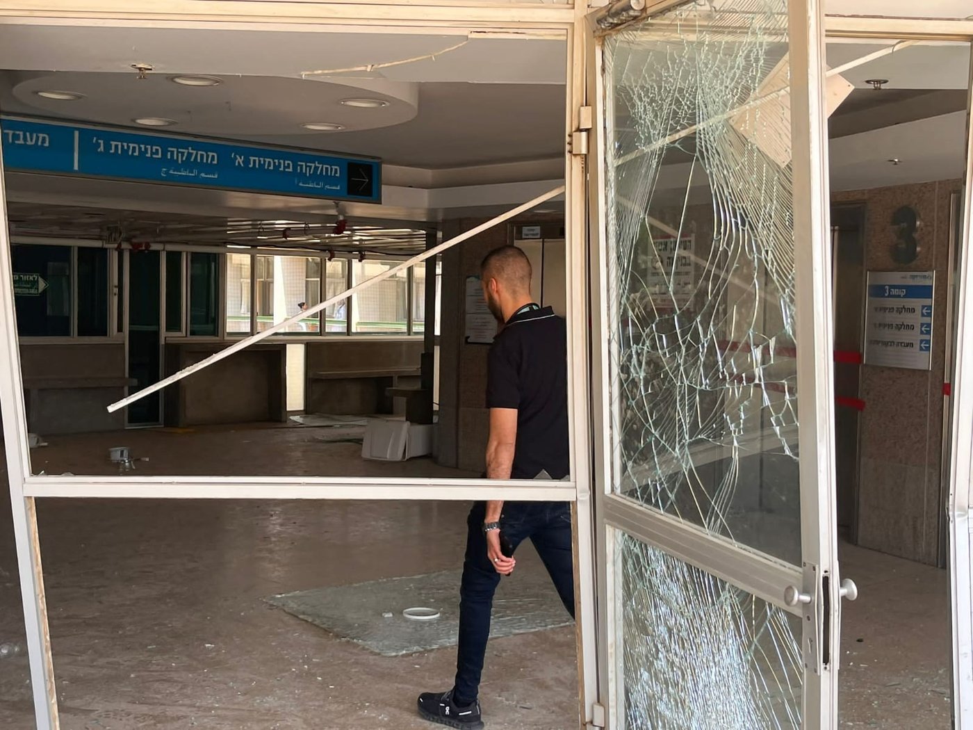 ממדי ההרס בסורוקה: 400 מטופלים הועברו, עשרות נפצעו בזירה