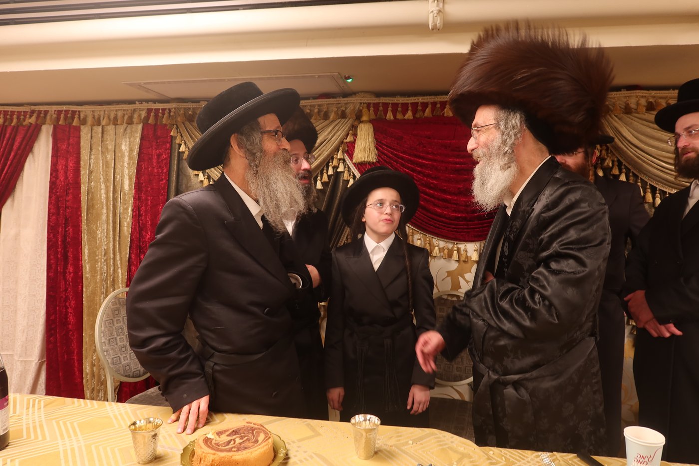 שמחת בר המצווה לנכדו הראשון של הרה"צ רבי אלימלך בידרמן