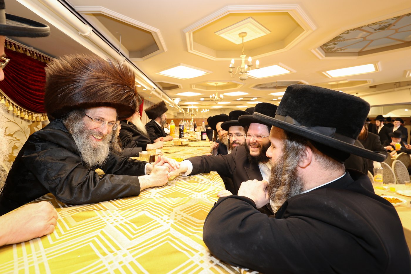 שמחת בר המצווה לנכדו הראשון של הרה"צ רבי אלימלך בידרמן