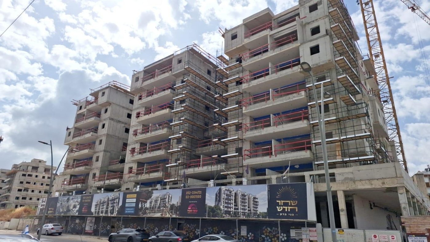 אתר בניה בבני ברק