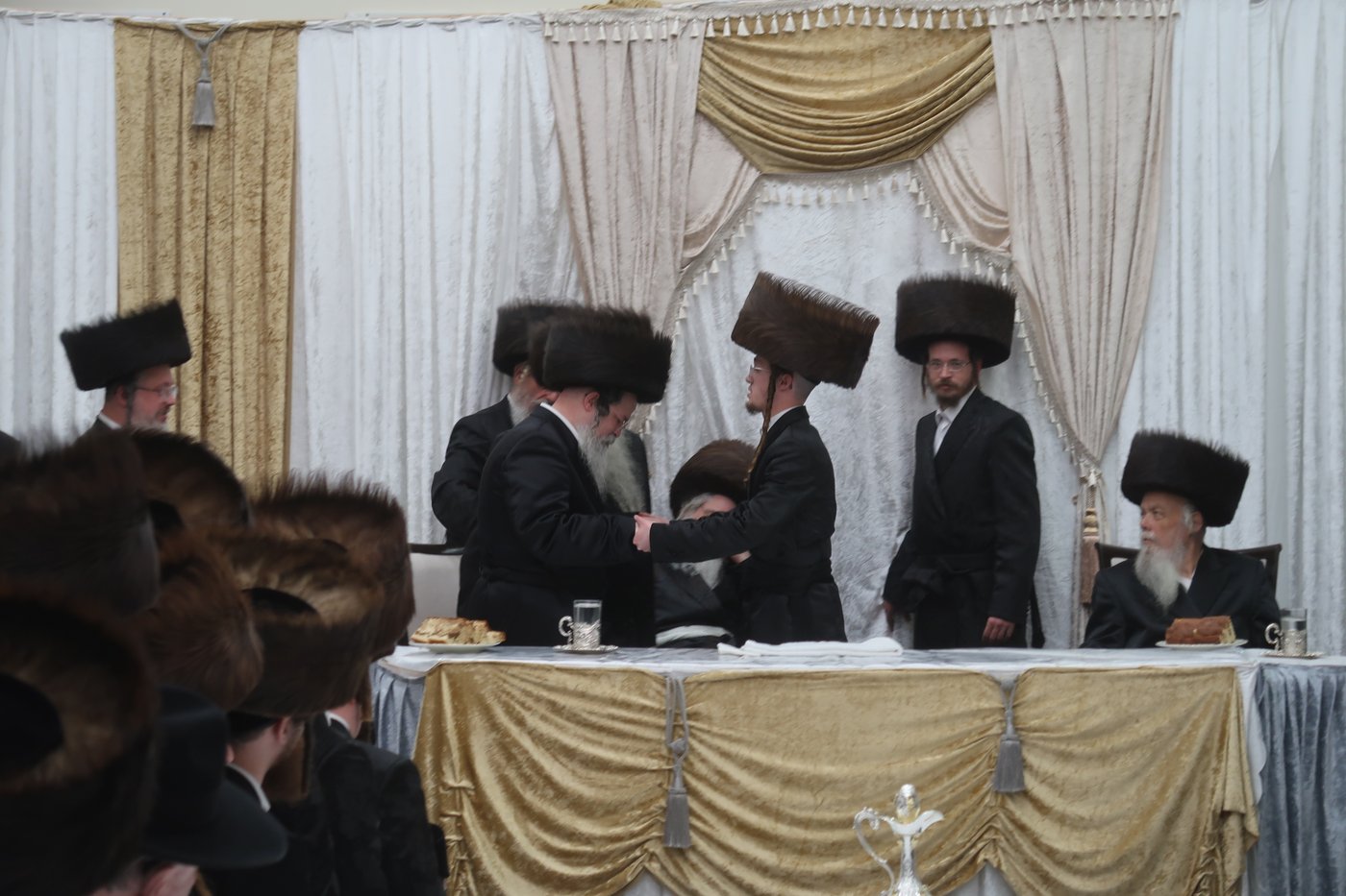 שמחת הפארשפיל בחצה"ק נדבורנה ירושלים