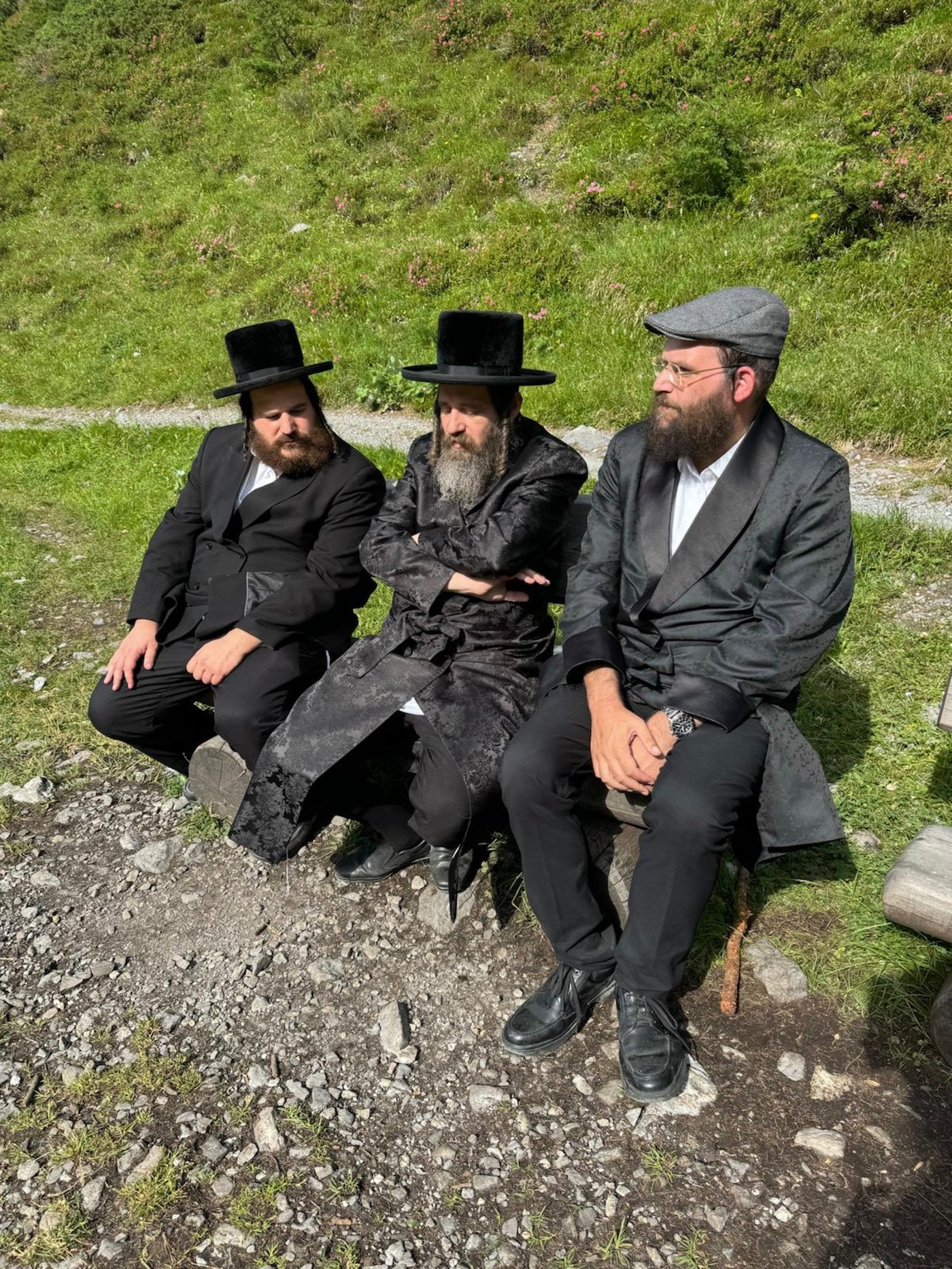 האדמו"ר מפיטסבורג בדאבוס - שווייץ 