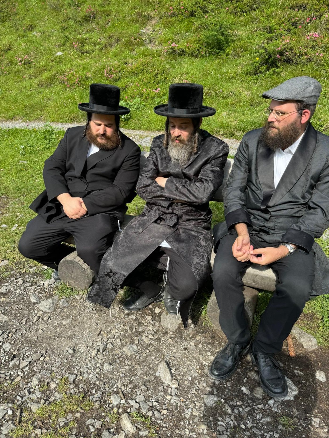 האדמו"ר מפיטסבורג בדאבוס - שווייץ 