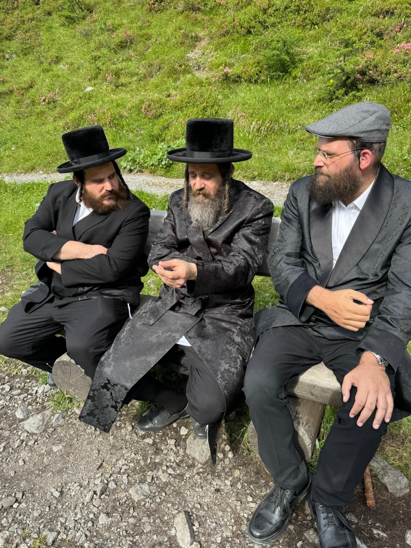 האדמו"ר מפיטסבורג בדאבוס - שווייץ 