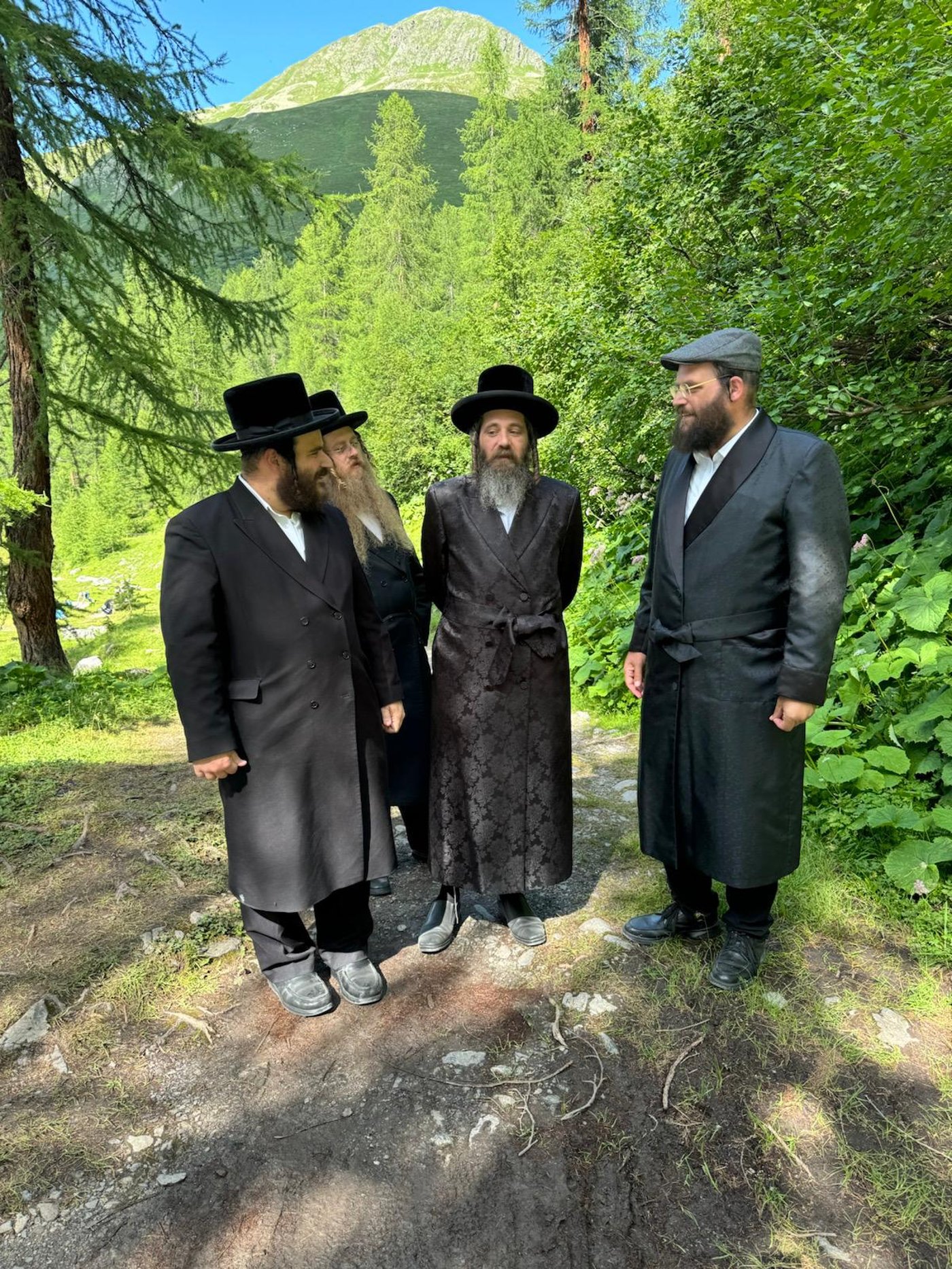 האדמו"ר מפיטסבורג בדאבוס - שווייץ 