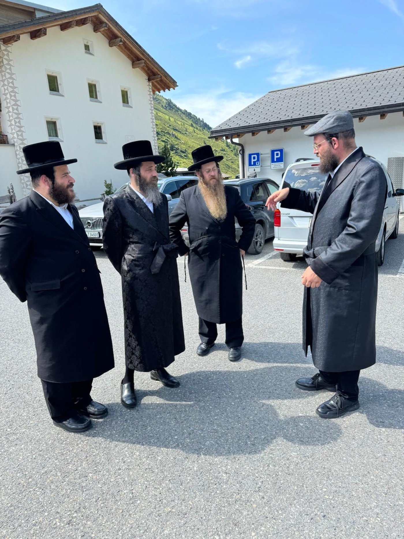 האדמו"ר מפיטסבורג בדאבוס - שווייץ 