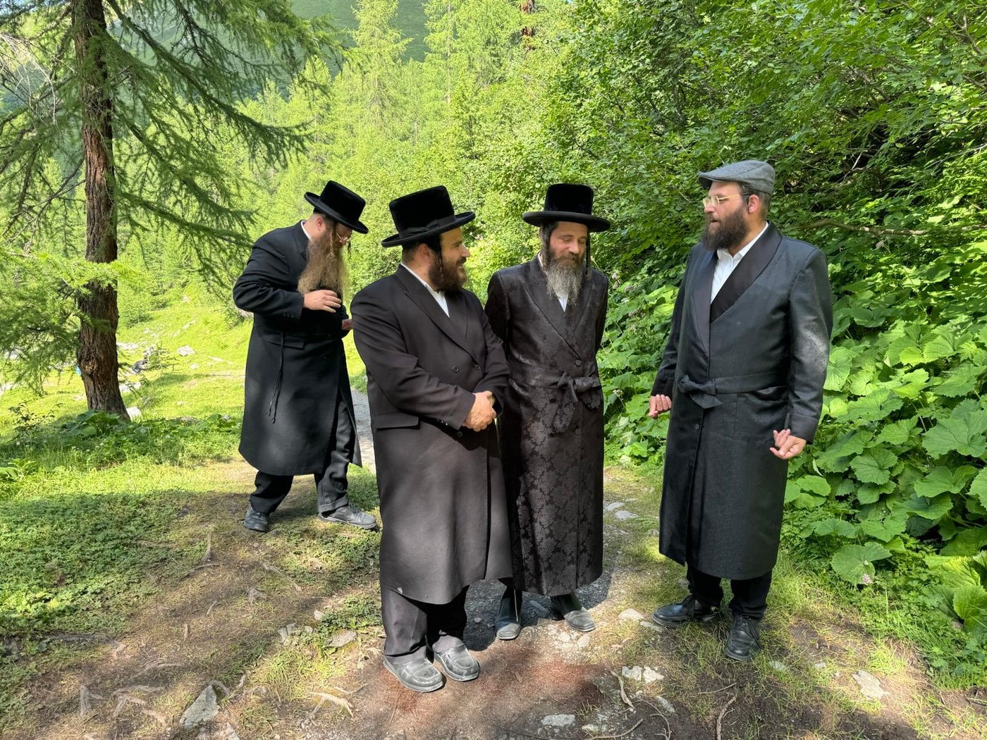 האדמו"ר מפיטסבורג בדאבוס - שווייץ 