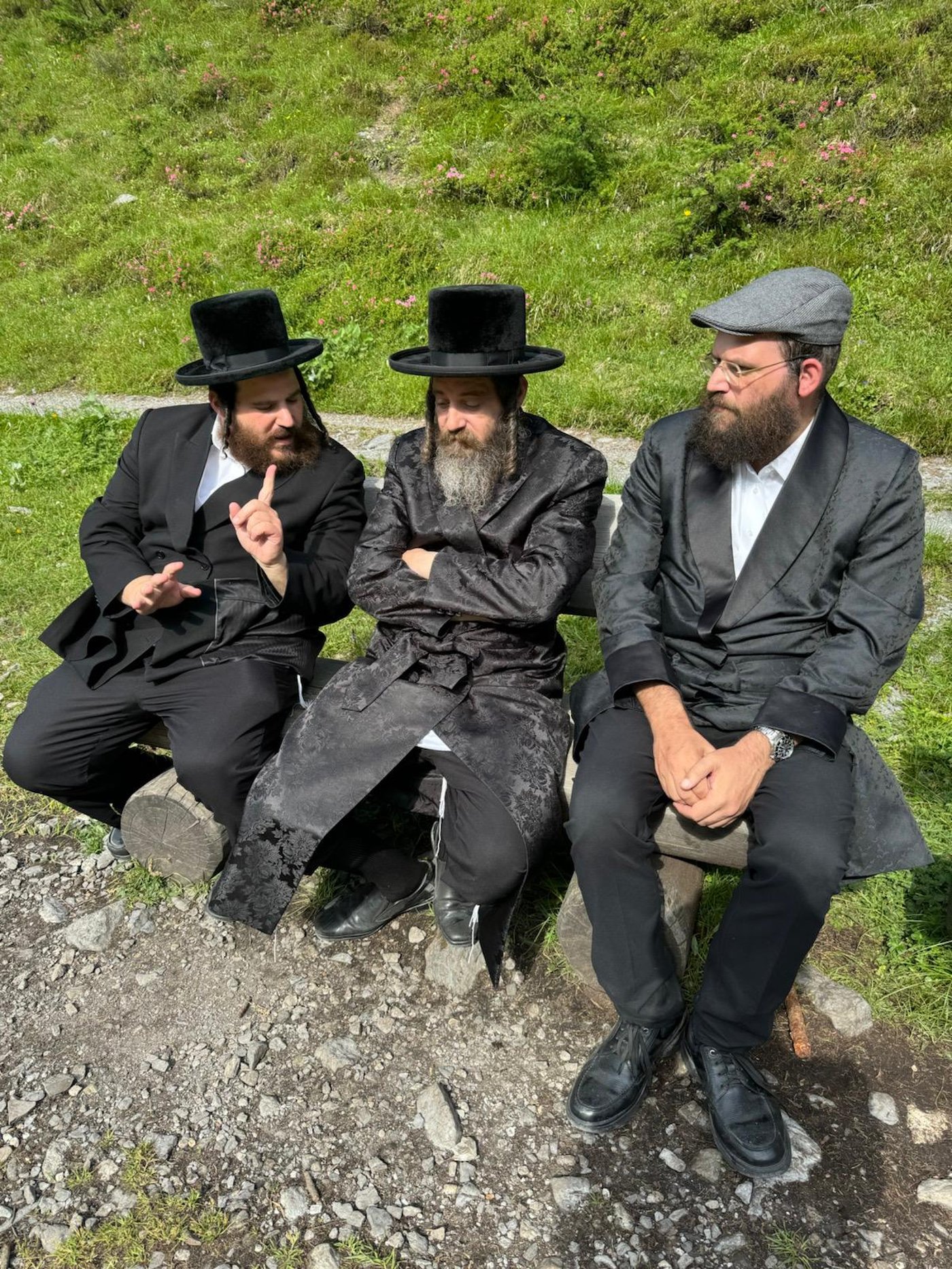 האדמו"ר מפיטסבורג בדאבוס - שווייץ 