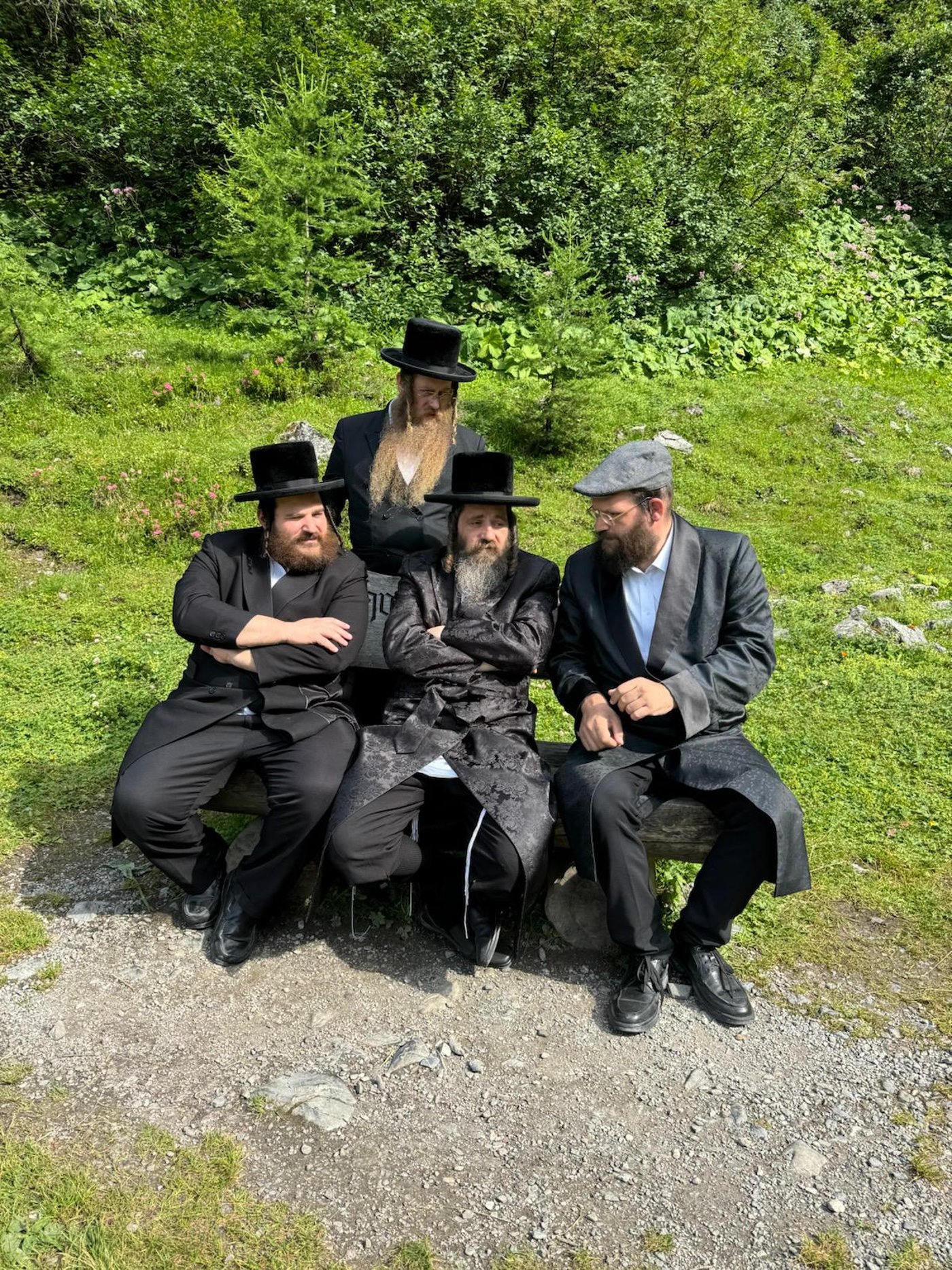 האדמו"ר מפיטסבורג בדאבוס - שווייץ 