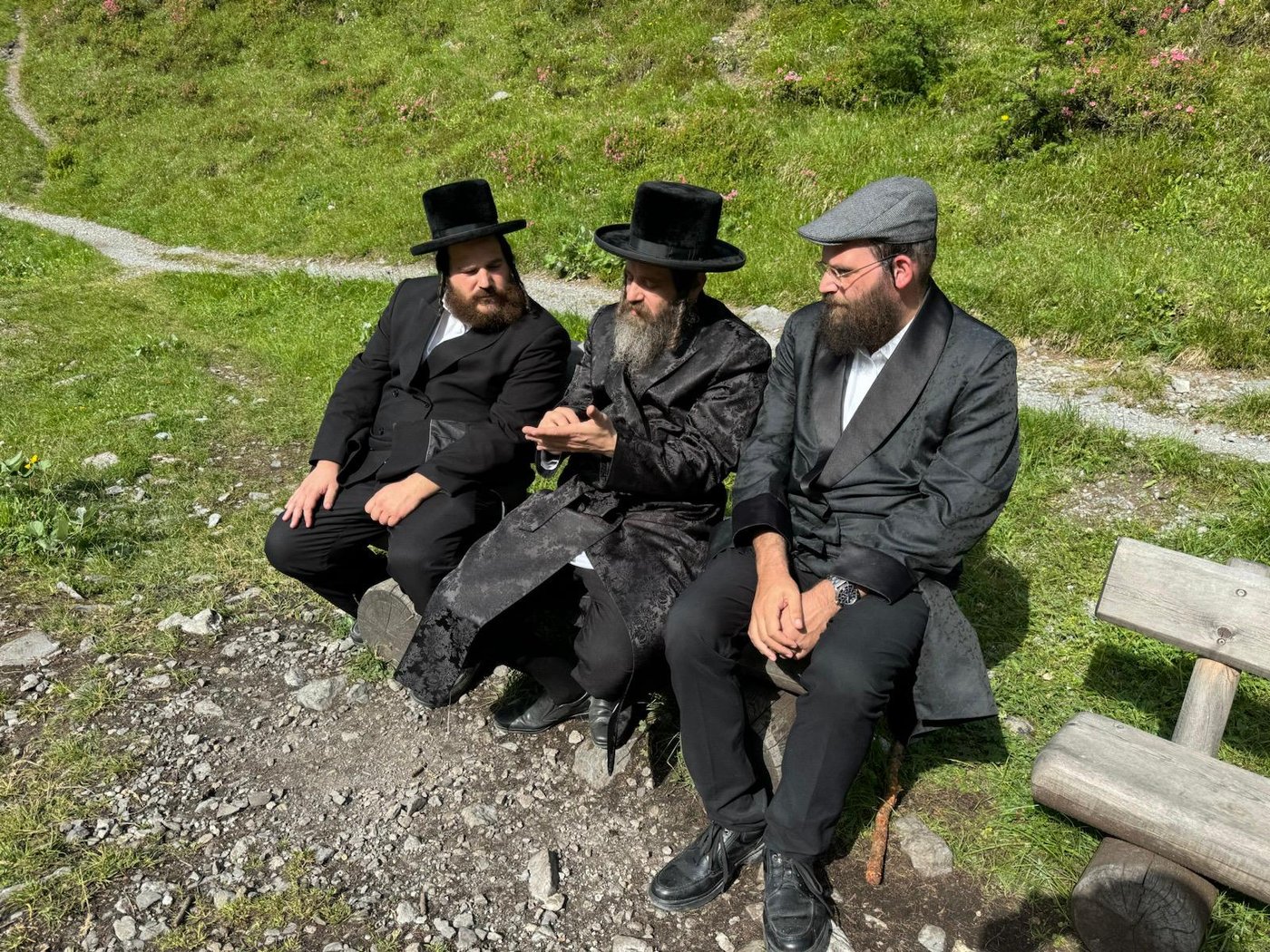 האדמו"ר מפיטסבורג בדאבוס - שווייץ 