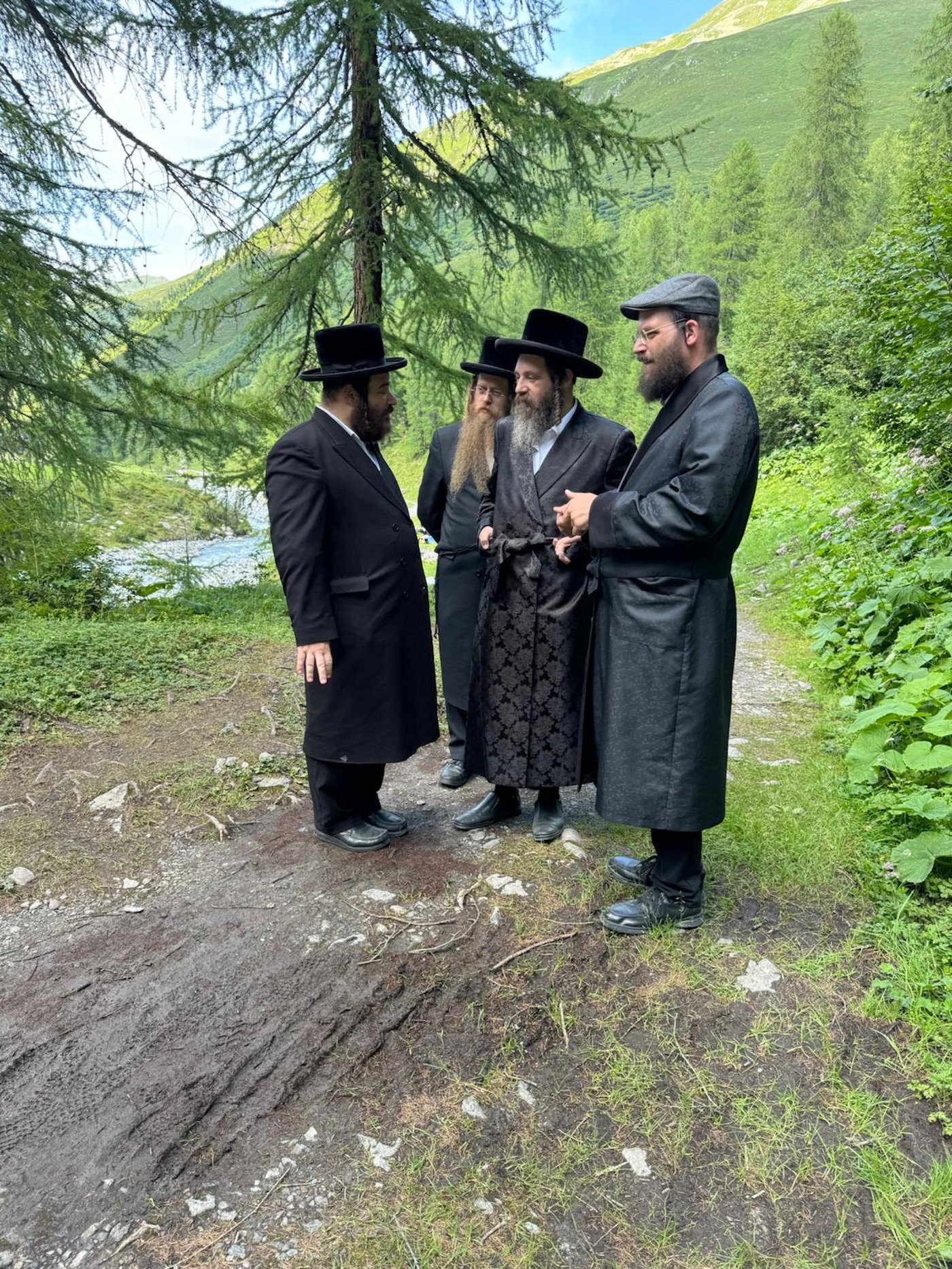 האדמו"ר מפיטסבורג בדאבוס - שווייץ 