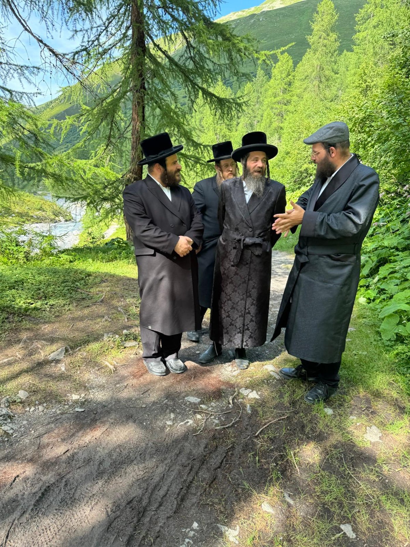 האדמו"ר מפיטסבורג בדאבוס - שווייץ 