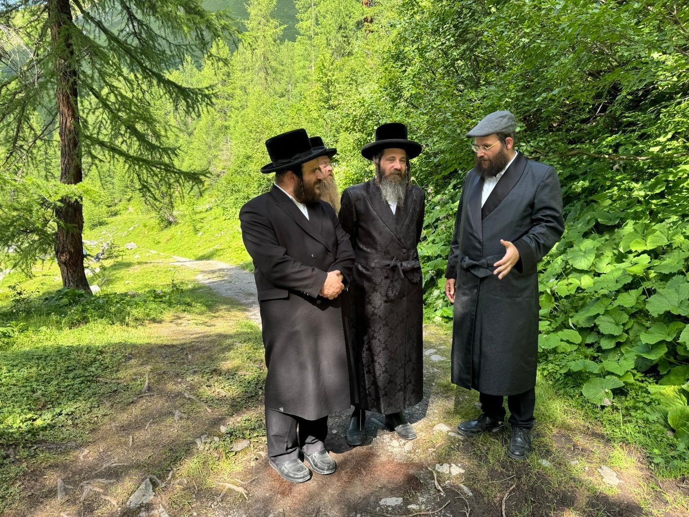 האדמו"ר מפיטסבורג בדאבוס - שווייץ 