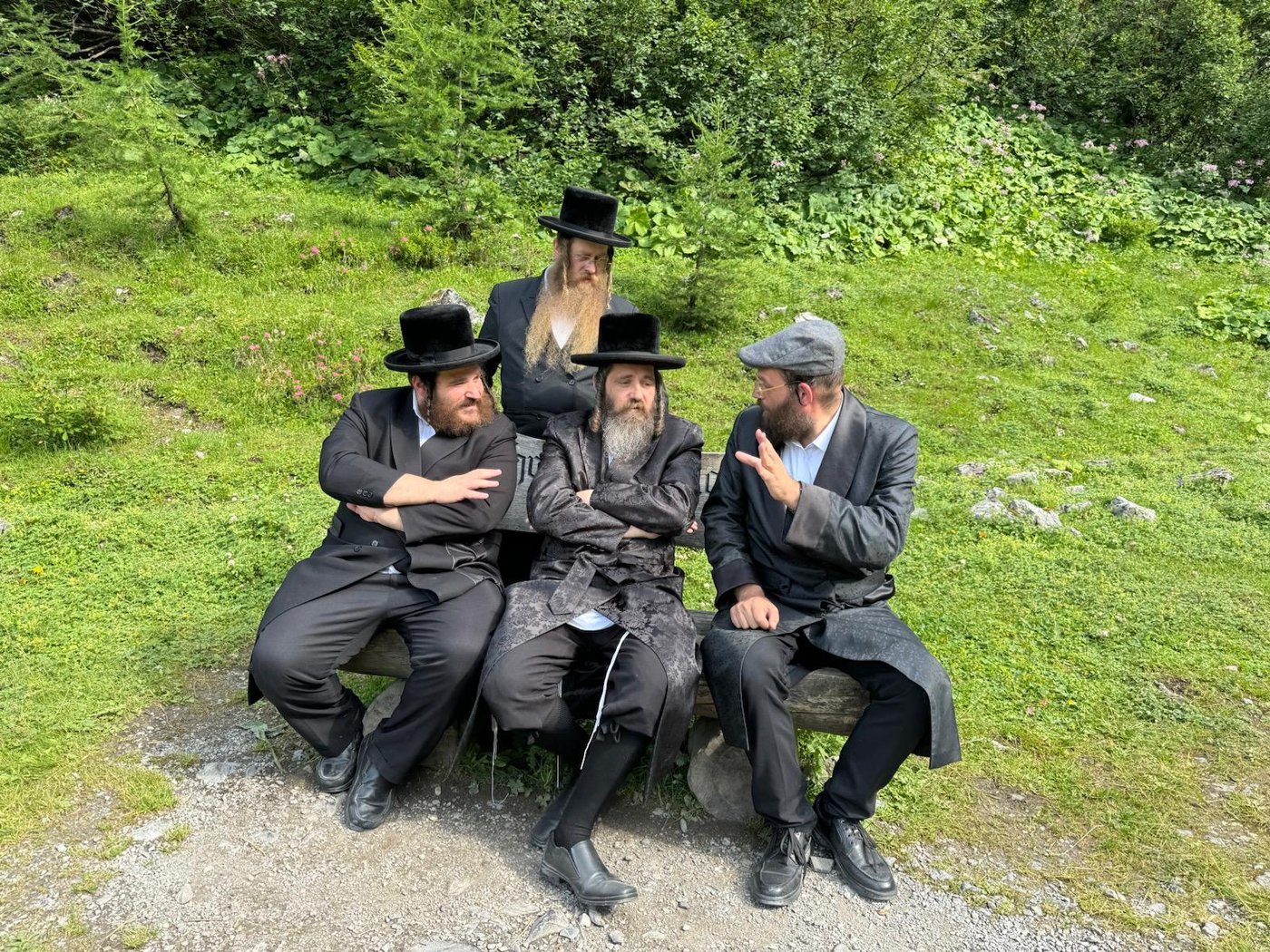 האדמו"ר מפיטסבורג בדאבוס - שווייץ 