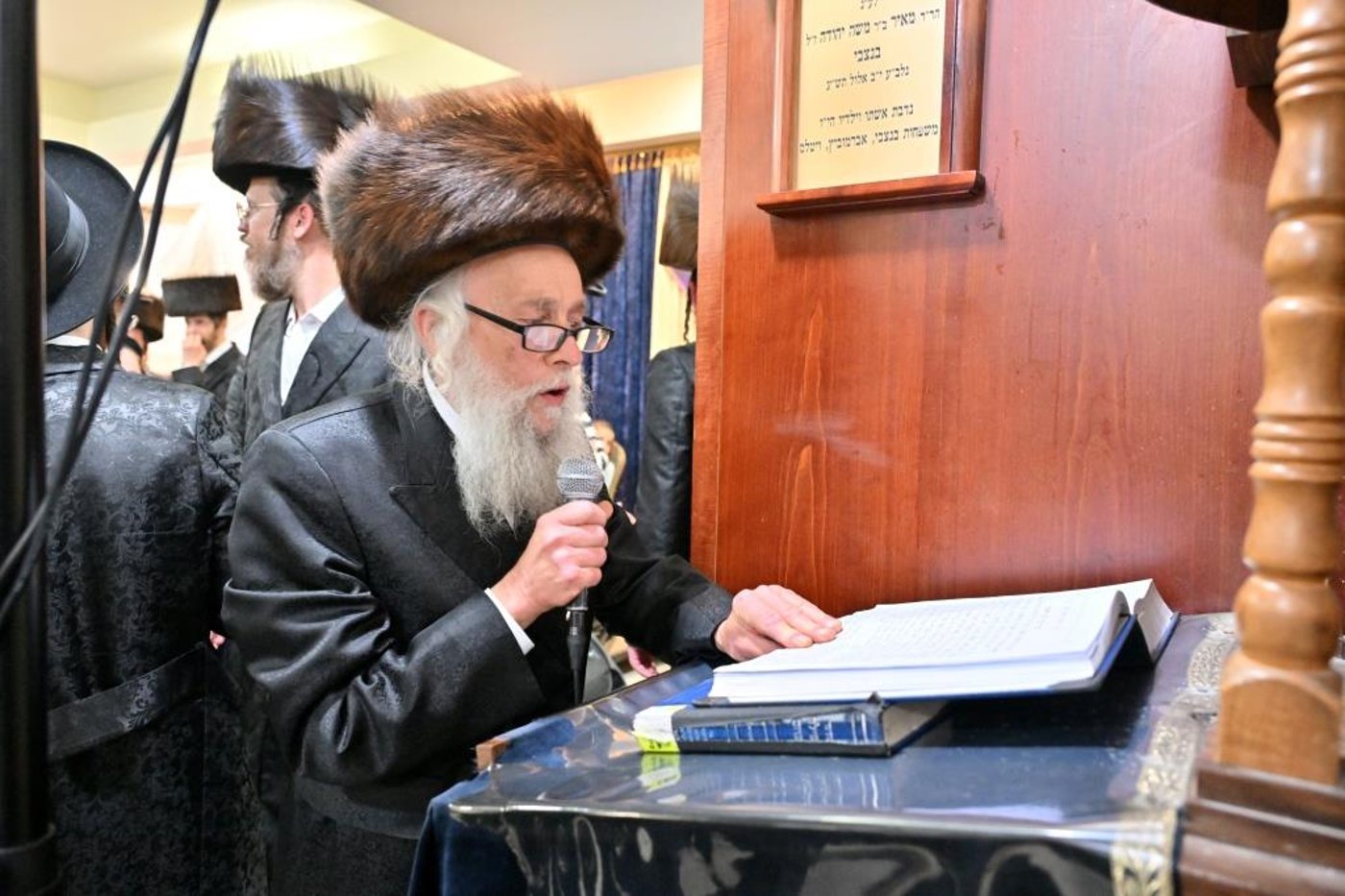 מעמד הכנסת ספר תורה לישיבת 'חיי תורה'