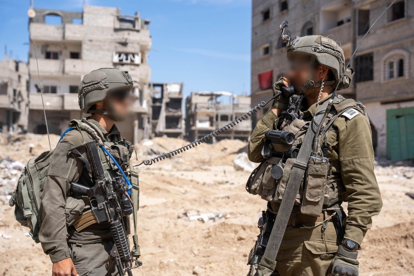 פעילות הכוחות ברצועת עזה