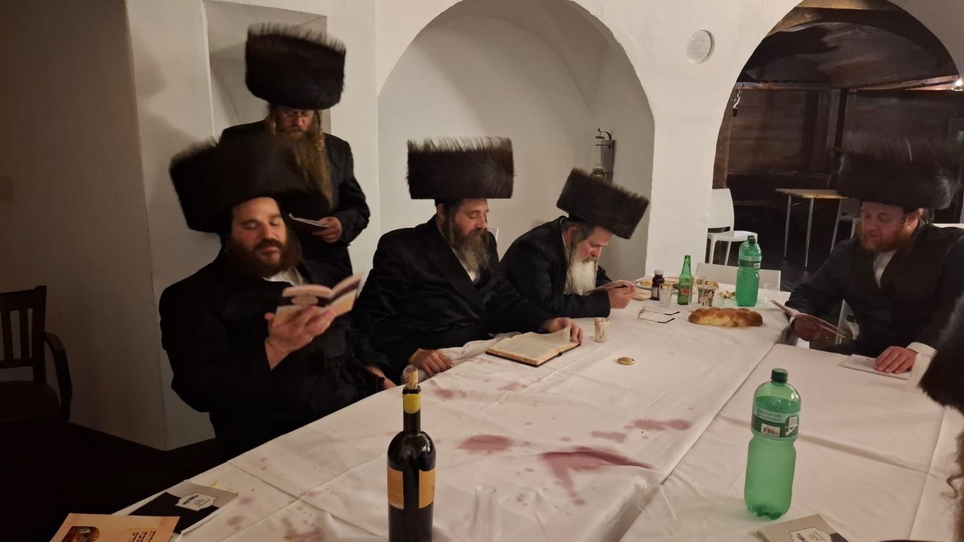האדמו"ר מפיטסבורג בדאבוס - שווייץ 